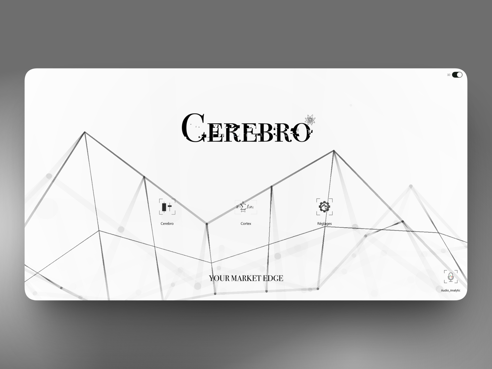 Cerebro Terminal — Interface
